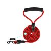 3 Professional Reflective Dog Leash - High-Strength Nylon, Zinc Alloy Safety Clip, Comfort Grip Handle | OEM/ODM