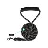 4 Professional Reflective Dog Leash - High-Strength Nylon, Zinc Alloy Safety Clip, Comfort Grip Handle | OEM/ODM