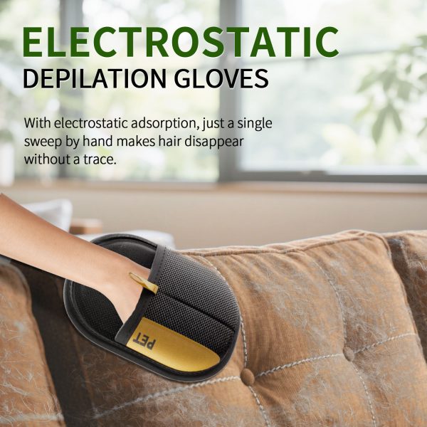 Multi-Functional Pet Hair Removal Glove - One-Step Cleaning, Electrostatic Adsorption, Washable, for Sofa Carpet Clothes | OEM/ODM