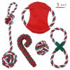 主图_04 Christmas Theme Pet Toys Set