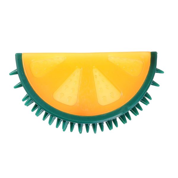 Fruit-Shaped Squeaky Pet Toys - TPR Eco-Friendly Material Simulation Fruit Toys, Chew-Resistant Safe Cat Dog Toys | OEM/ODM