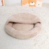 主图_11 Coverable Plush Pet Bed Mat with Blanket