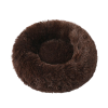Round Long Plush Pet Bed