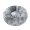 Round Long Plush Pet Bed