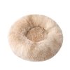 Round Long Plush Pet Bed
