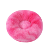 Round Long Plush Pet Bed