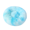 Round Long Plush Pet Bed
