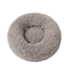 Round Long Plush Pet Bed
