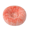 Round Long Plush Pet Bed