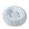 Round Long Plush Pet Bed