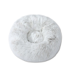 Round Long Plush Pet Bed