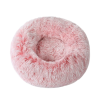 Round Long Plush Pet Bed