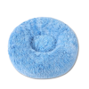 Round Long Plush Pet Bed