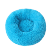 Round Long Plush Pet Bed