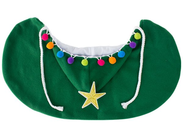 详情_32 Christmas Pet Magic Cape - Hypoallergenic Hooded Design, Adjustable Tie, Universal Cat & Dog Festive Wear | OEM/ODM