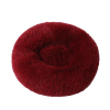 Round Long Plush Pet Bed