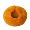Round Long Plush Pet Bed