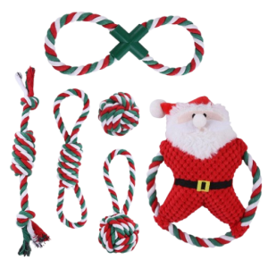 首图 Christmas Theme Pet Toys Set