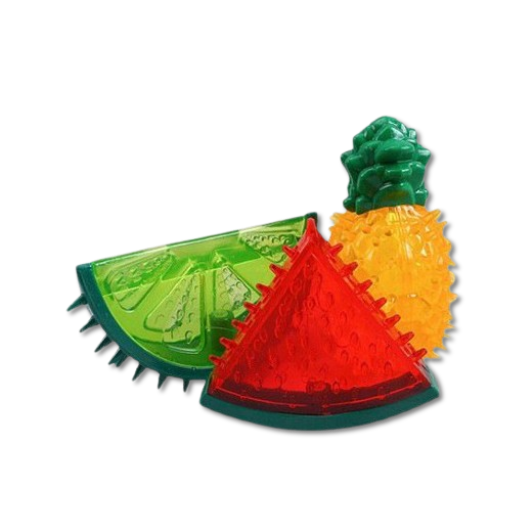 Fruit-Shaped Squeaky Pet Toys