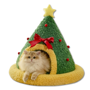 Christmas Tree Pet Bed