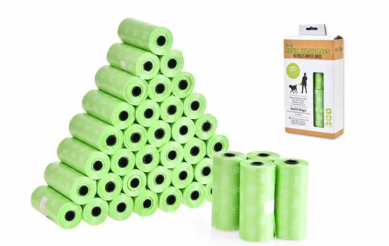 Biodegradable poop bags