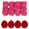 Winter Pet Outdoor Shoes - 360° Lamb Wool Warm & Waterproof Dog Shoes | 4 Colors S-XL Sizes