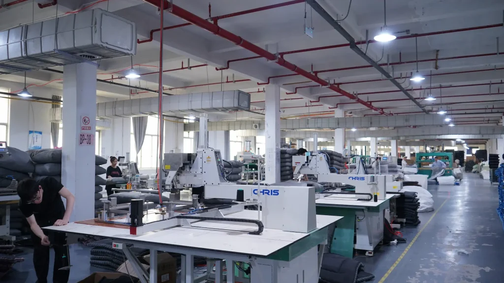 Professional pet product manufacturing facility with automated production lines