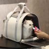 主图_03 Multi-Function Shoulder Cat Carrier - 60-Mesh Nylon Ventilation Design, Thickened PE Base, 3-Second Quick Fold | Adjustable Strap & Multiple Carrying Modes