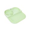 Super Grip Silicone Pet Slow Feeder Plate - No More Spills, Promote Healthy Eating