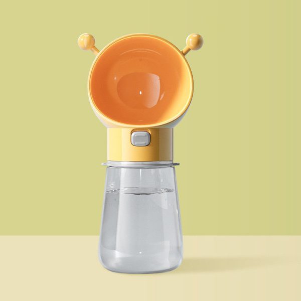 Portable Pet Travel Bowl - 3-in-1 Water and Food Container, Food-Grade Material One-Touch Dispenser | OEM/ODM