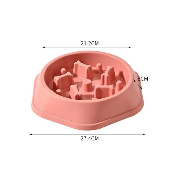 Anti-Spill Slow Feeder Pet Bowl - Anti-Choking, Easy to Clean, CertiPUR-USA Certified | OEM/ODM Customization