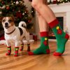 主图_03 Christmas Matching Anti-Slip Socks for Humans & Pets | Customizable